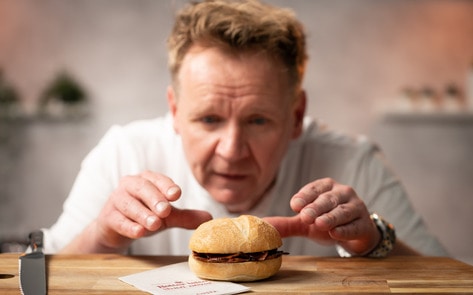 Costa Coffee Enlists Gordon Ramsay Look-Alike to Promote New Vegan Bacon Sandwich