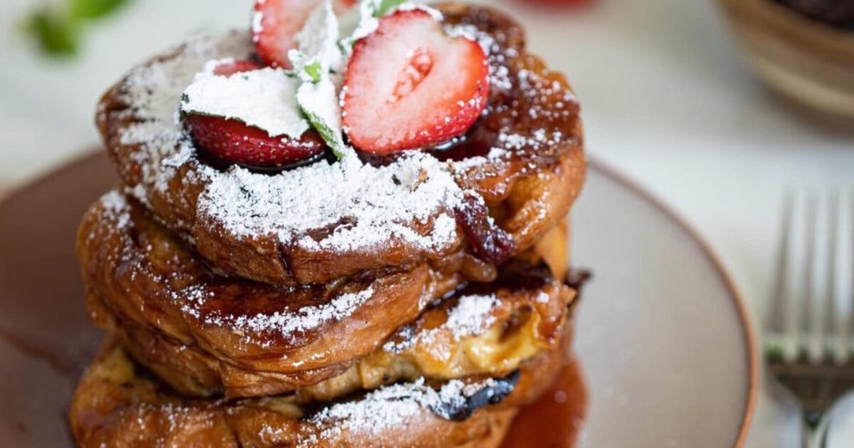 Vegan Balsamic Strawberry French Toast | VegNews