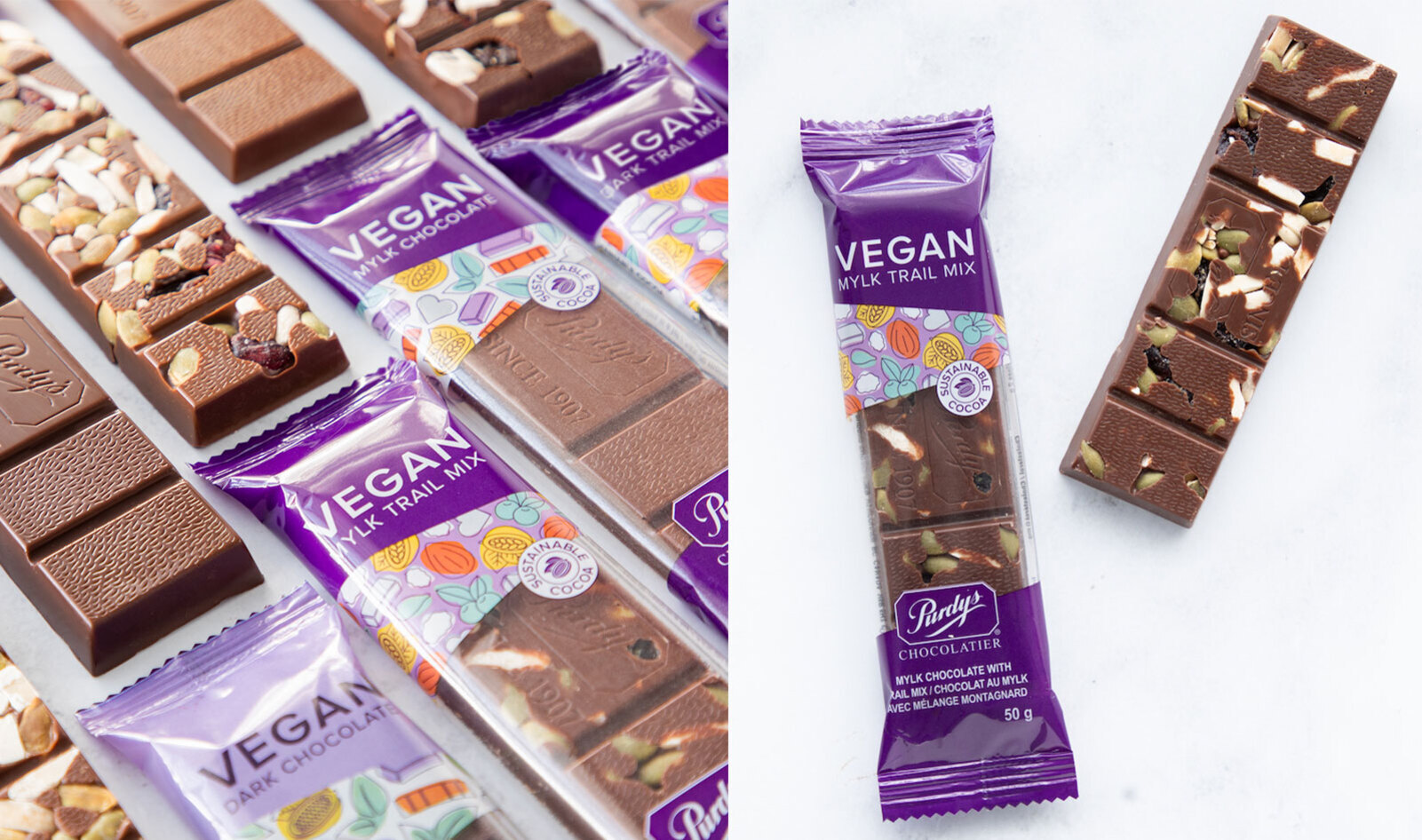 Canadian Chocolatier Purdys Launches First Vegan Milk Chocolate Line