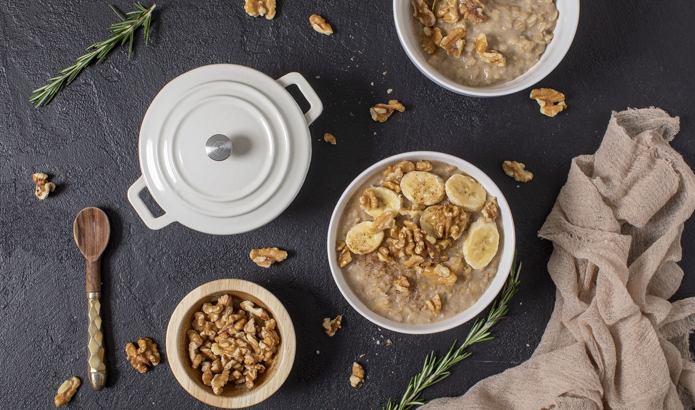 Jamaican-Inspired Banana Oatmeal Porridge&nbsp;