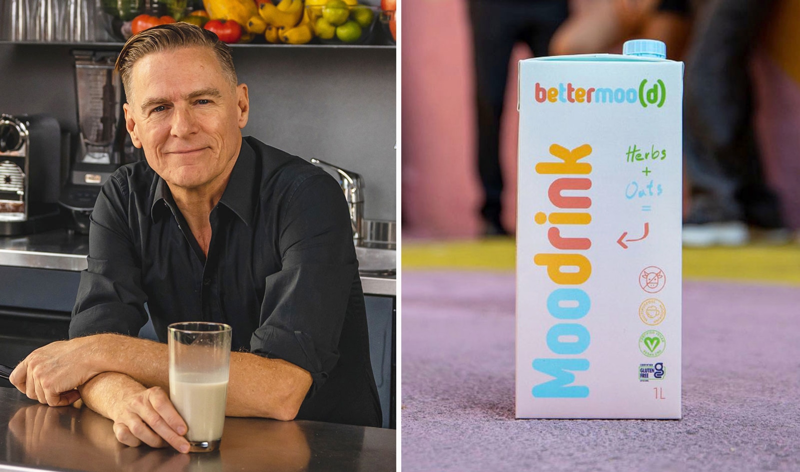 Rock Legend Bryan Adams Just Helped Launch a New Vegan Dairy Company