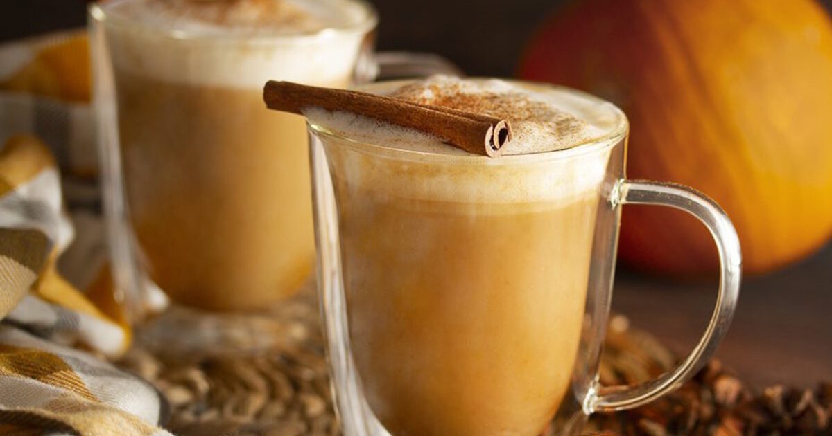 Creamy Vegan Pumpkin Spice Chai Latte