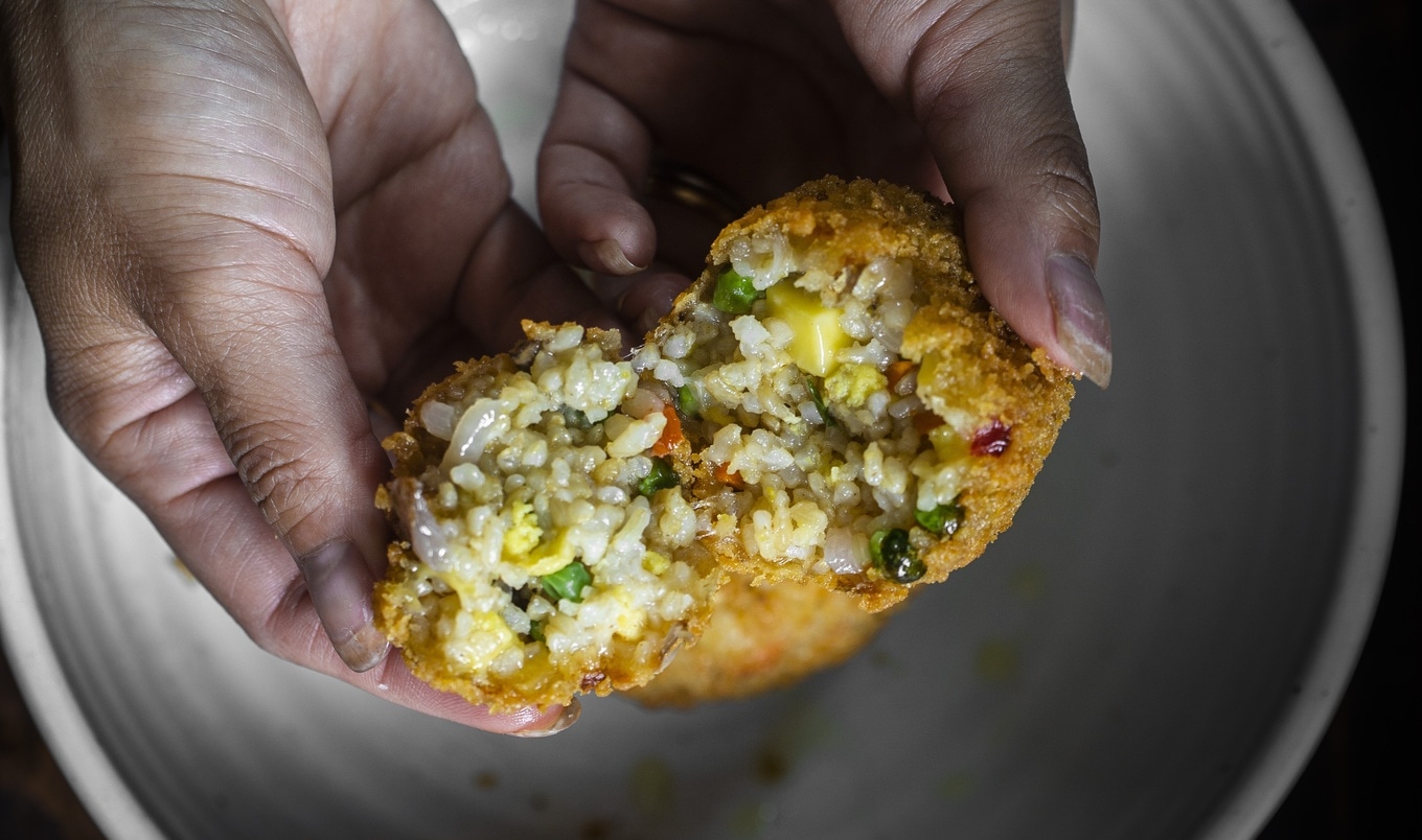 Korean-Style Fried Rice Balls (Suppli)