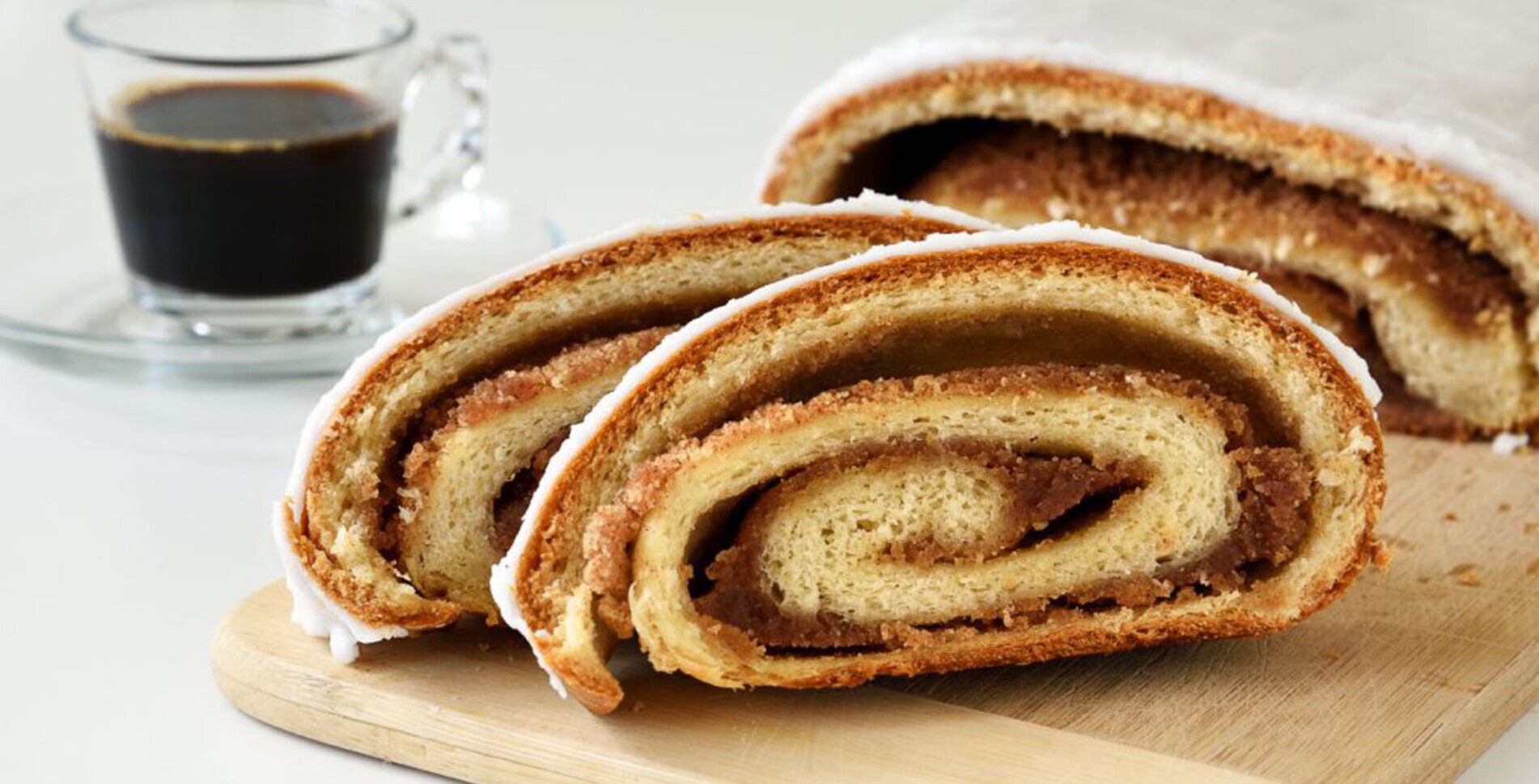 Iced Nutty Cinnamon Pumpkin Strudel
