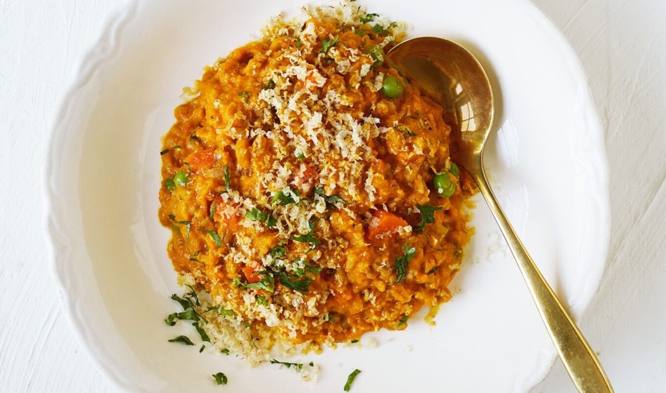 Italian-Inspired Vegan Farro Risotto