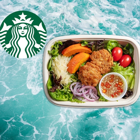 Starbucks Just Added Vegan Seafood to Its Menu for the First Time