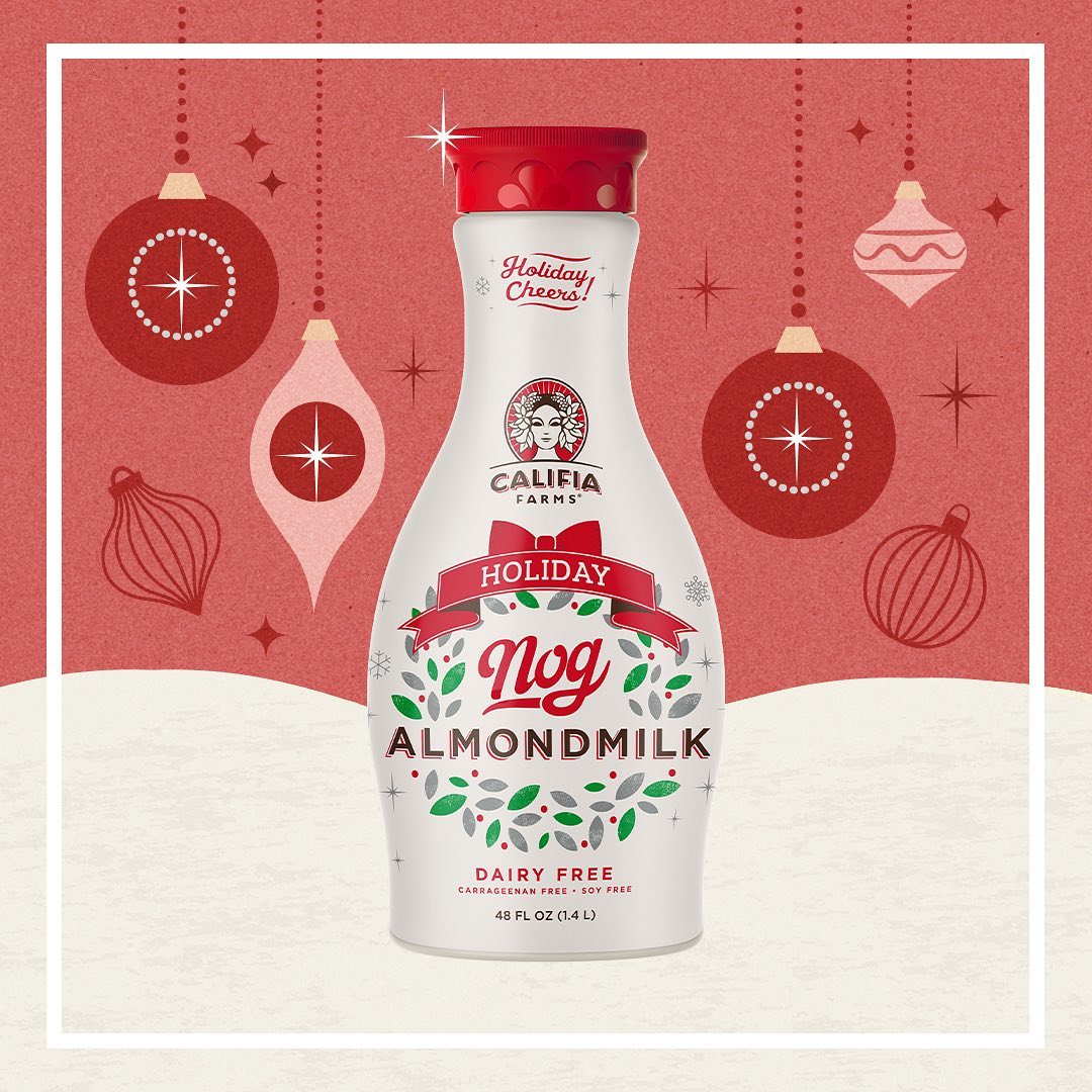 VegNews.CalifiaFarmsHolidayNog