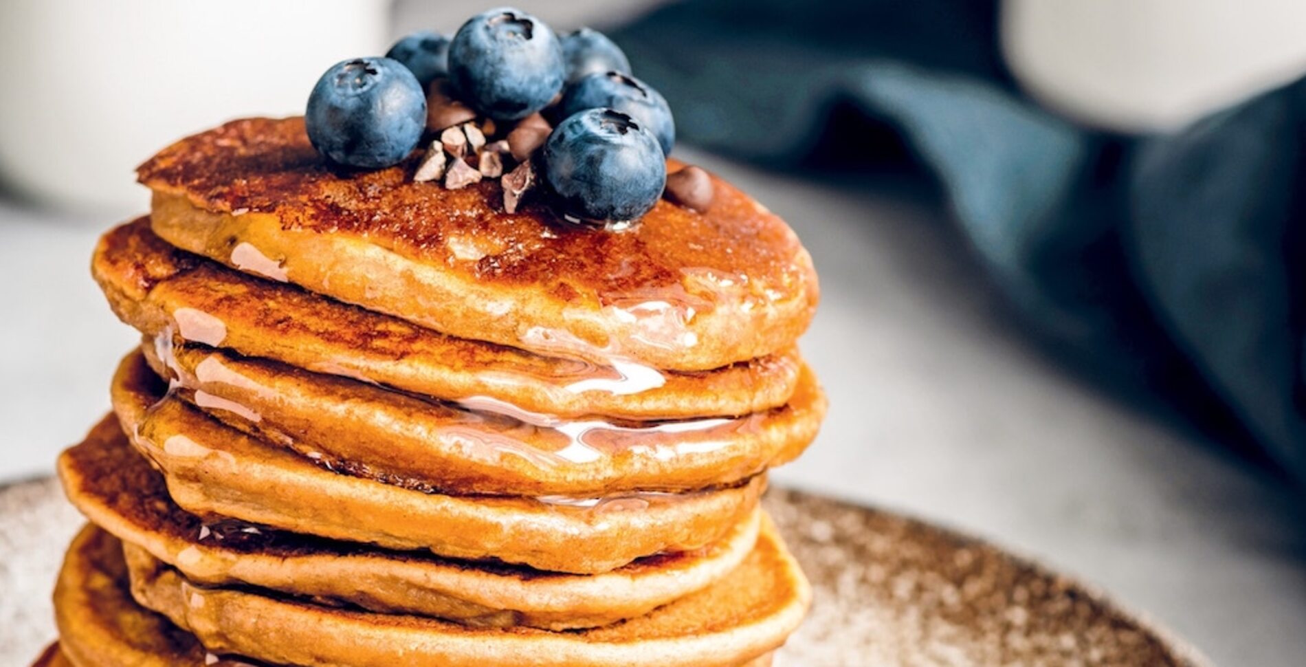 Fluffy Plant-Based Oat Milk Pancakes