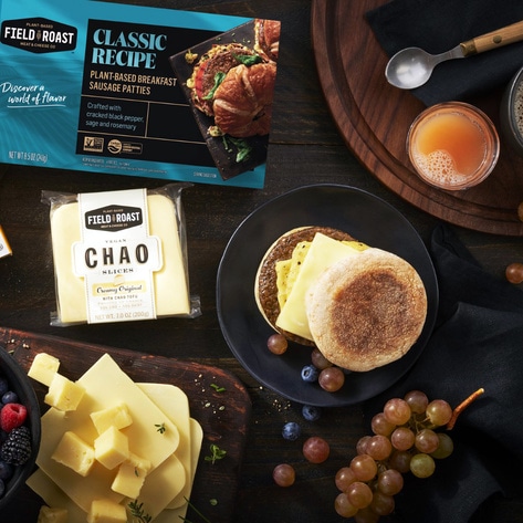The Ultimate Vegan Egg, Sausage, and Cheese Breakfast Sandwich Just Launched at 500 Whole Foods