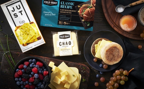 The Ultimate Vegan Egg, Sausage, and Cheese Breakfast Sandwich Just Launched at 500 Whole Foods