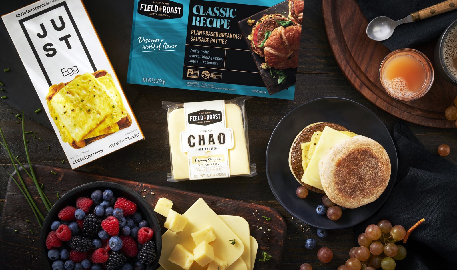 The Ultimate Vegan Egg, Sausage, and Cheese Breakfast Sandwich Just Launched at 500 Whole Foods