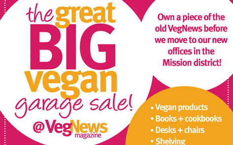 VegNews Great Big Vegan Garage Sale!