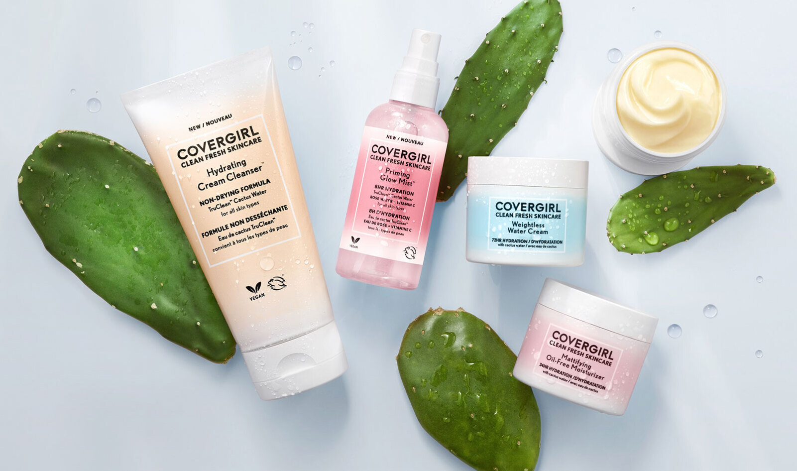 Iconic Makeup Brand Covergirl Launches Its First Skincare Line. And It’s Vegan.&nbsp;