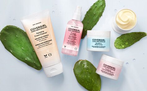Iconic Makeup Brand Covergirl Launches Its First Skincare Line. And It’s Vegan. 