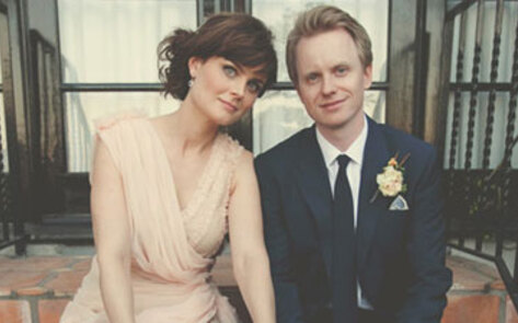 Emily Deschanel Vegan Wedding