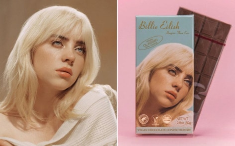 Billie Eilish Launches New “Happier Than Ever” Vegan Milk Chocolate Bar 