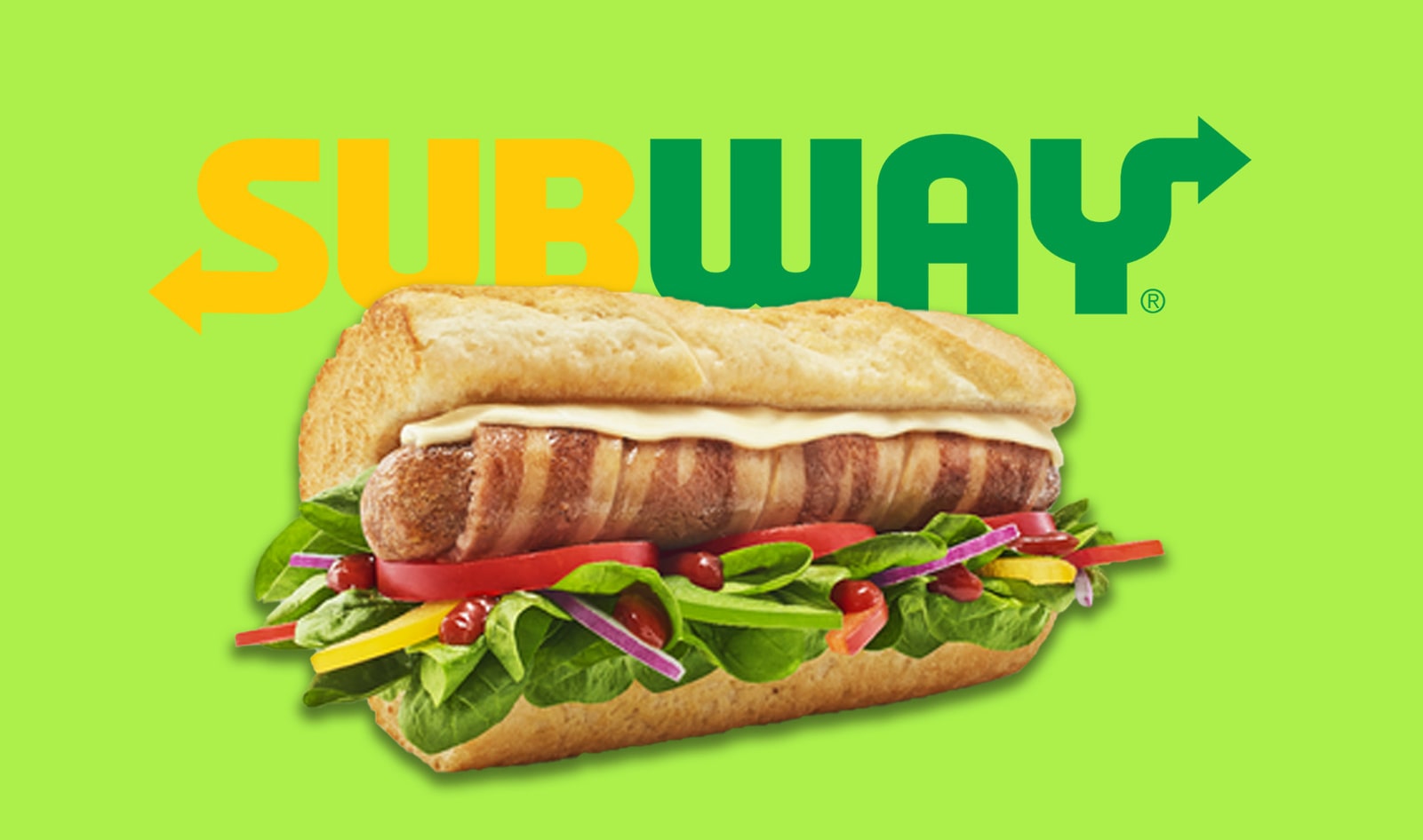 A Christmas Miracle? Subway UK Just Launched Vegan Bacon-Wrapped Hot Dog Subs 