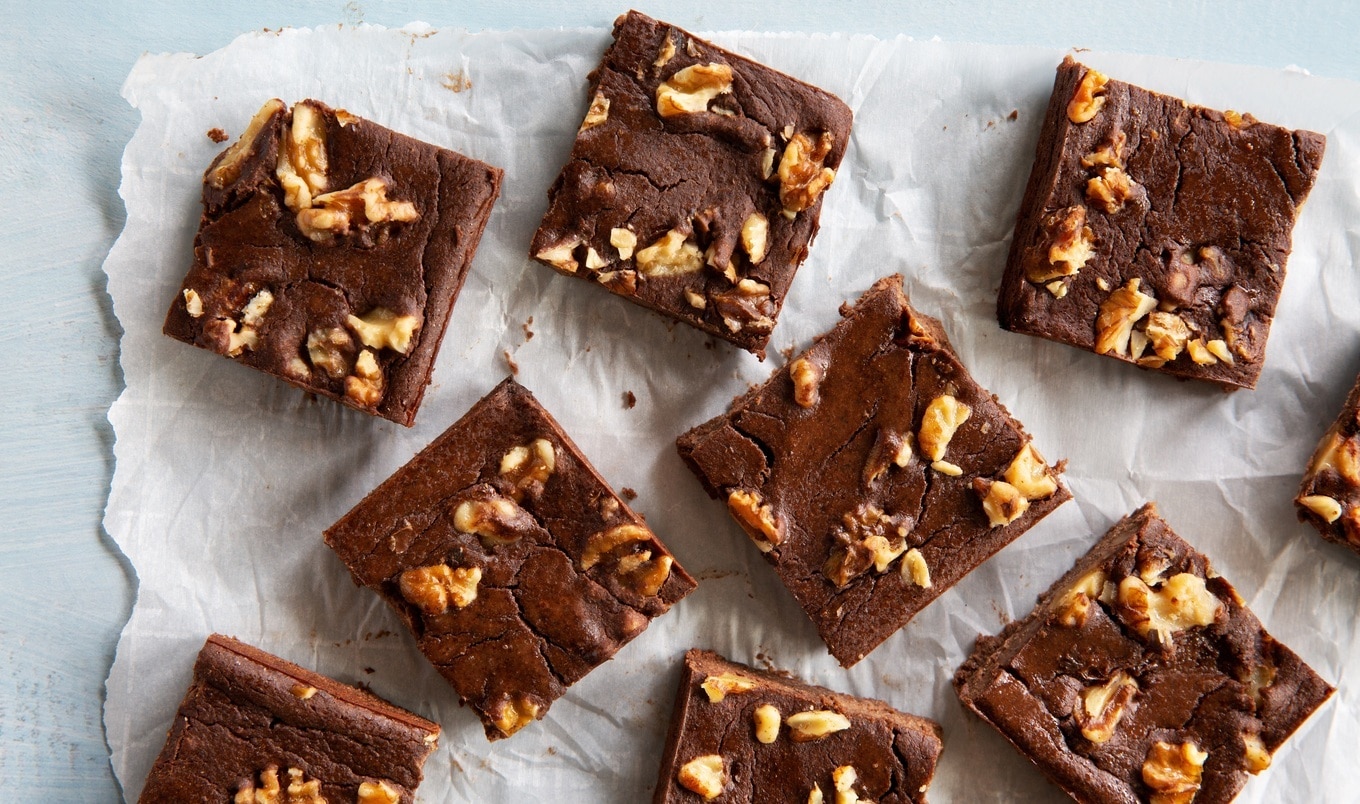 Gooey Black Bean Fudge Brownies