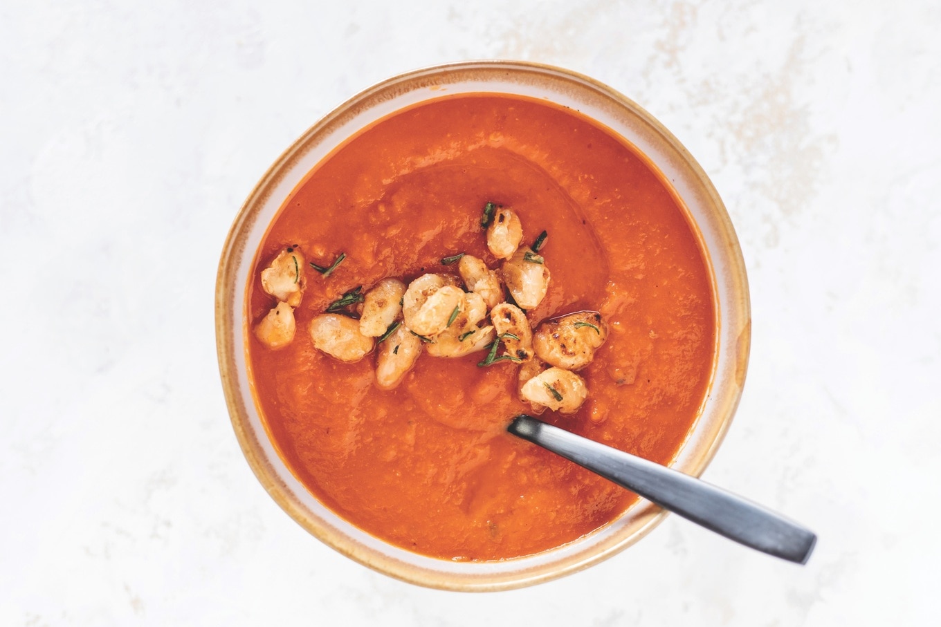 VegNews.TuscanRedPepperTomato&WhiteBeanSoup