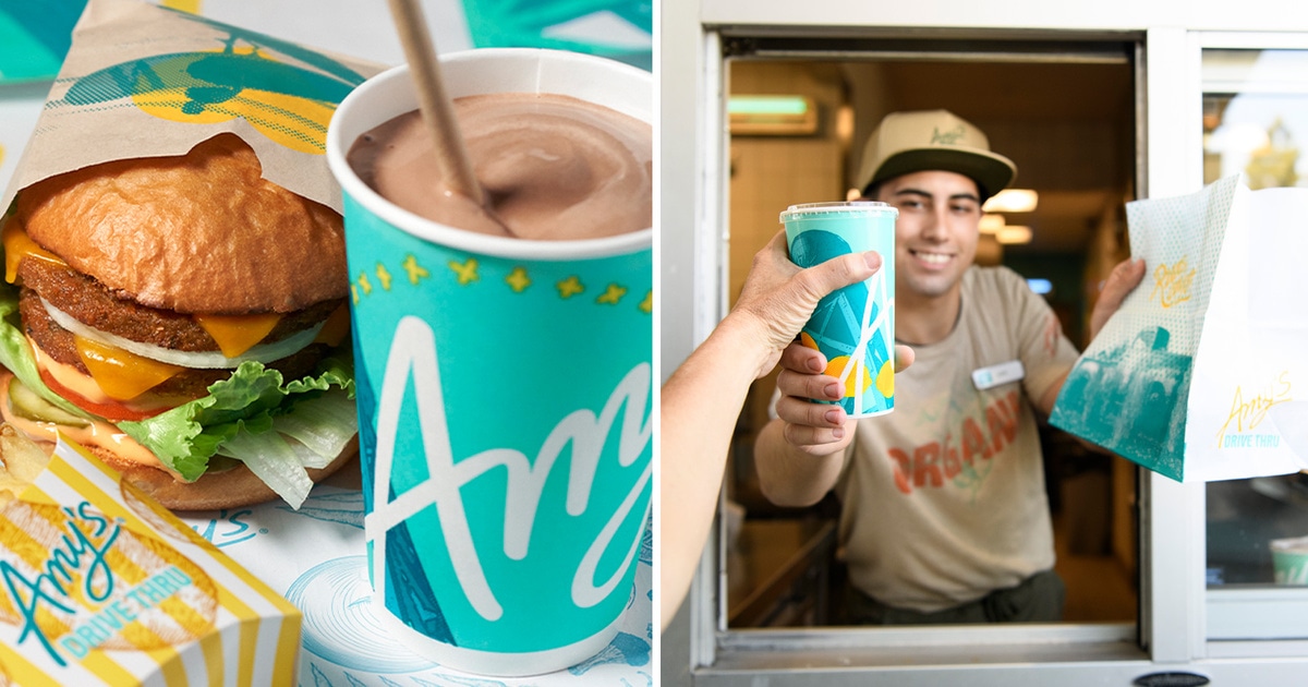 Amy’s Just Opened Its Fourth Vegetarian Drive-Thru with Plans for 25 More by 2027