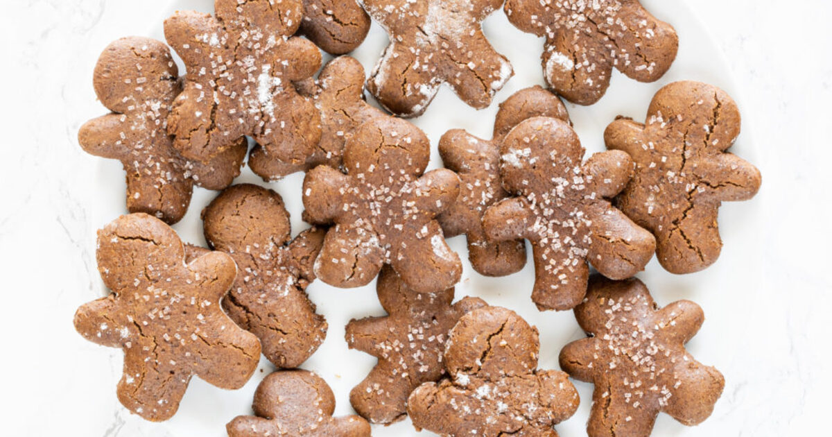 Healthy, Yummy Gingerbread Cookies