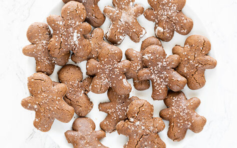Vegan &amp; Gluten-Free Gingerbread Cookies