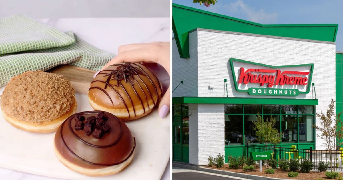 Krispy Kreme UK Launches Three Vegan Doughnuts. Can the US Get Just One? |  VegNews