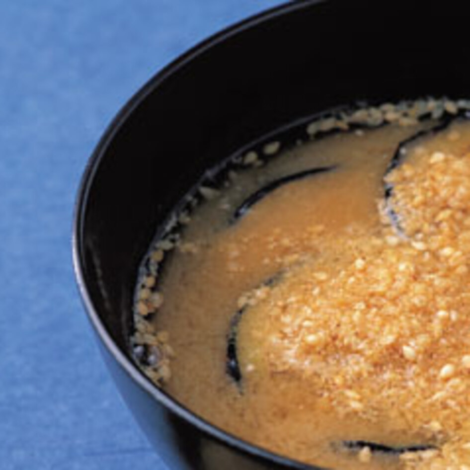 Easy Sesame Eggplant Soup