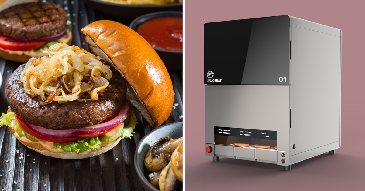 Better Beef: This Robot Prints 3D-Vegan Burgers to Match Your Protein Preferences - Vimarsana News
