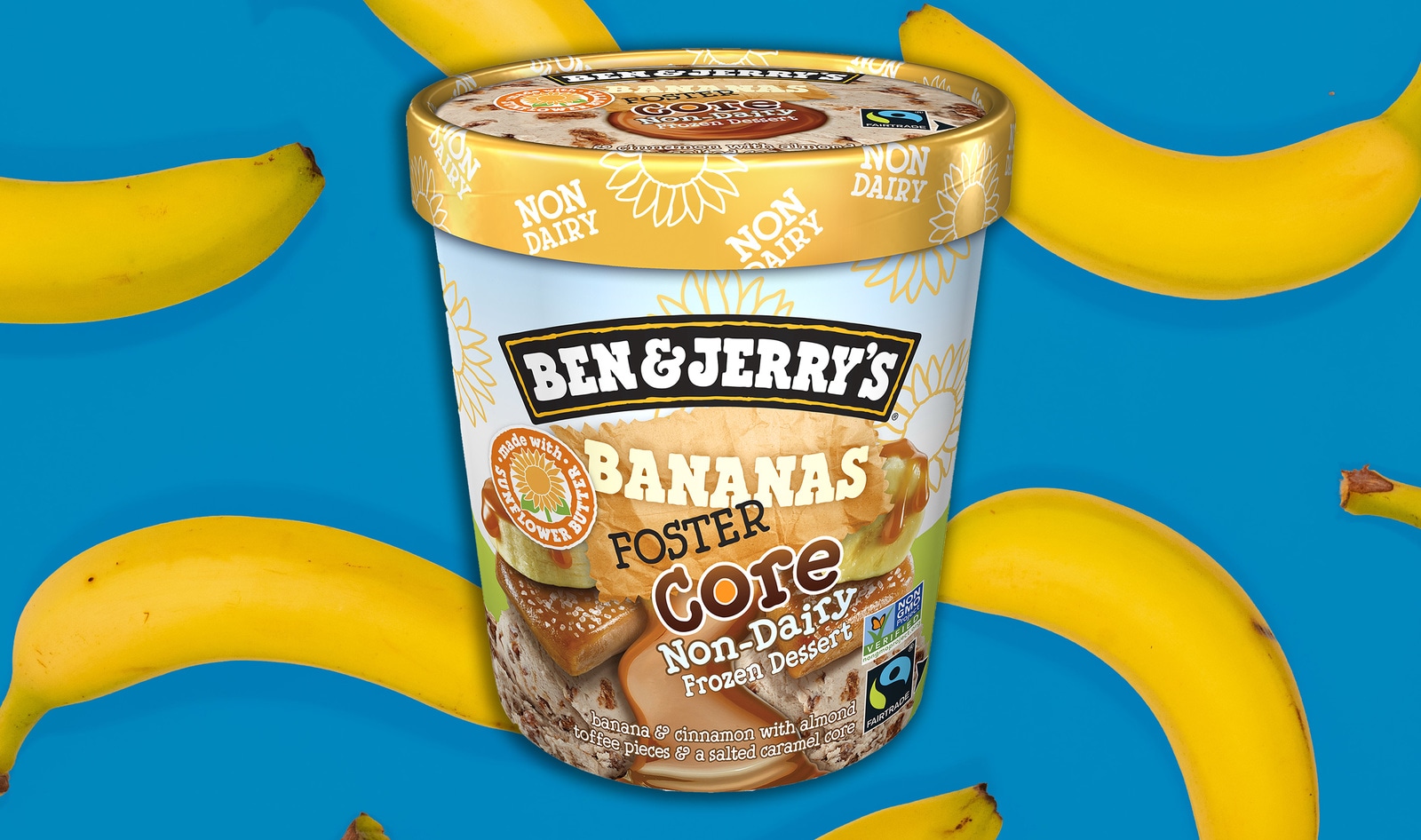 Ben &amp; Jerry's 20th Vegan Ice Cream Flavor Is Here. And It's Bananas.&nbsp;