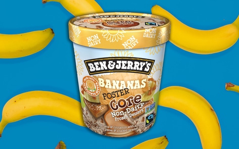 Ben & Jerry's 20th Vegan Ice Cream Flavor Is Here. And It's Bananas. 