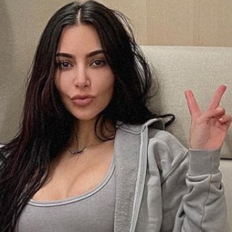 Kim Kardashian and Pete Davidson Get Matching Vegan Silk Robes for Valentine's Day