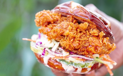 Why This Crispy Vegan Fried Chicken Sandwich Is Selling Out Across North America