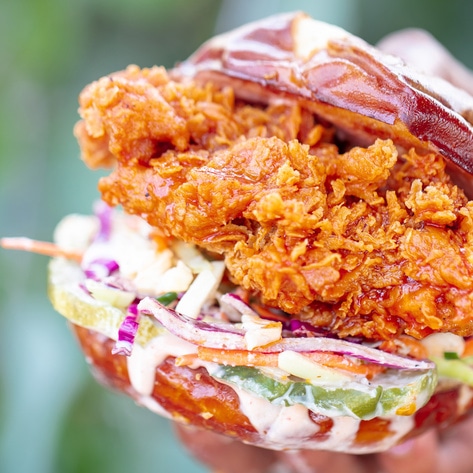 Why This Crispy Vegan Fried Chicken Sandwich Is Selling Out Across North America