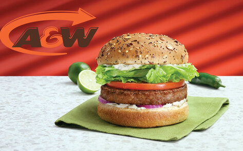 A&W Just Launched Its First Vegan Burger at Its More Than 1,000 Locations