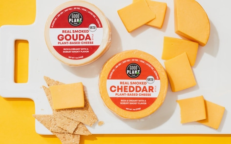 Smoked Dairy-Free Cheese Wheels Are Rolling Out to 500 Stores