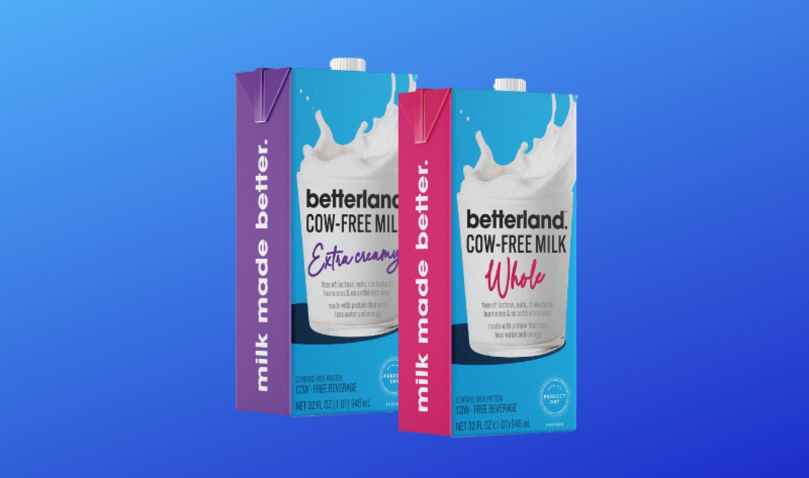 How New Dairy Company Betterland Makes Dairy-Identical Milk Without Cows&nbsp;