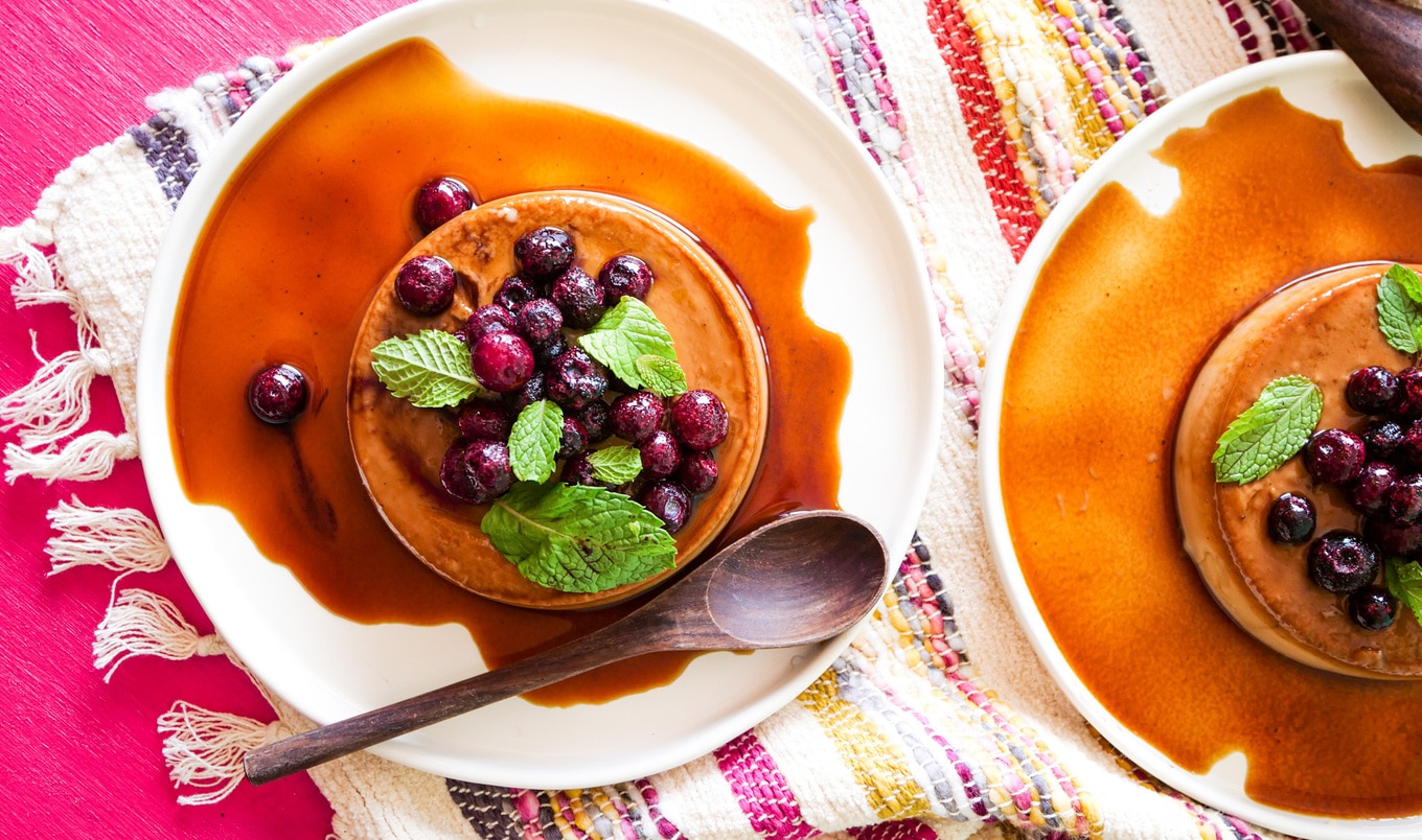 Caramelly 5-Ingredient Vegan Flan