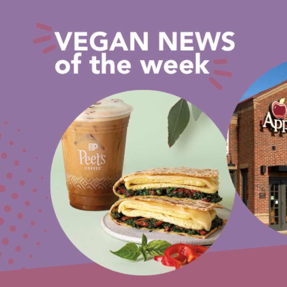 Impossible at Applebee's, Peet's New Breakfast, and More Vegan Food News of the Week&nbsp;