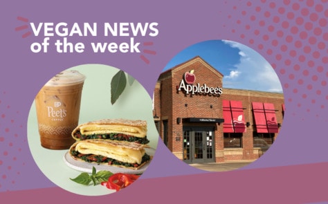 Impossible at Applebee's, Peet's New Breakfast, and More Vegan Food News of the Week&nbsp;