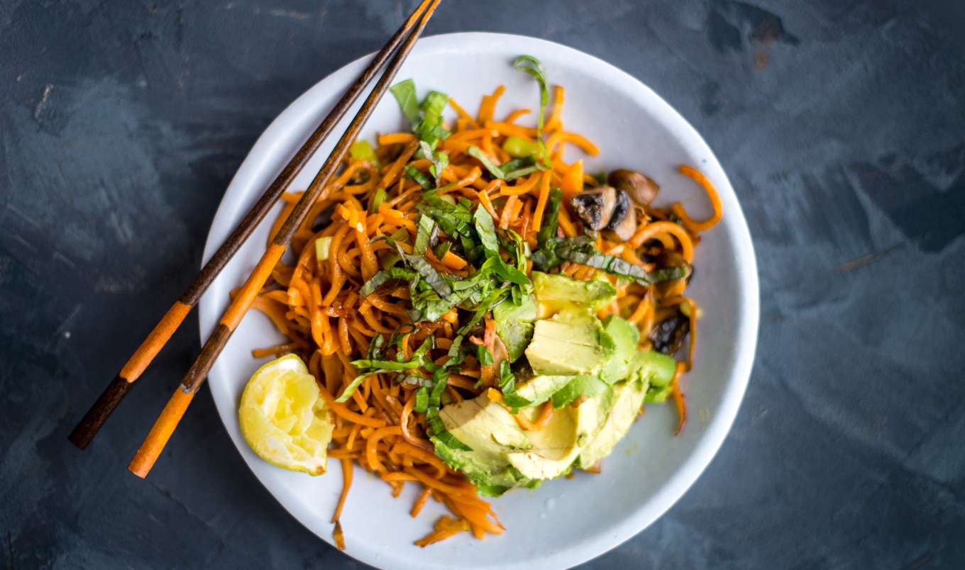Quick Thai-Inspired Sweet Potato Noodles