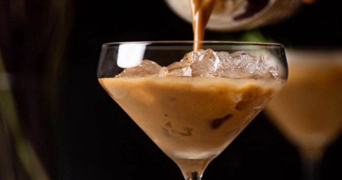 Creamy Vegan Espresso Martini Mocktail | VegNews