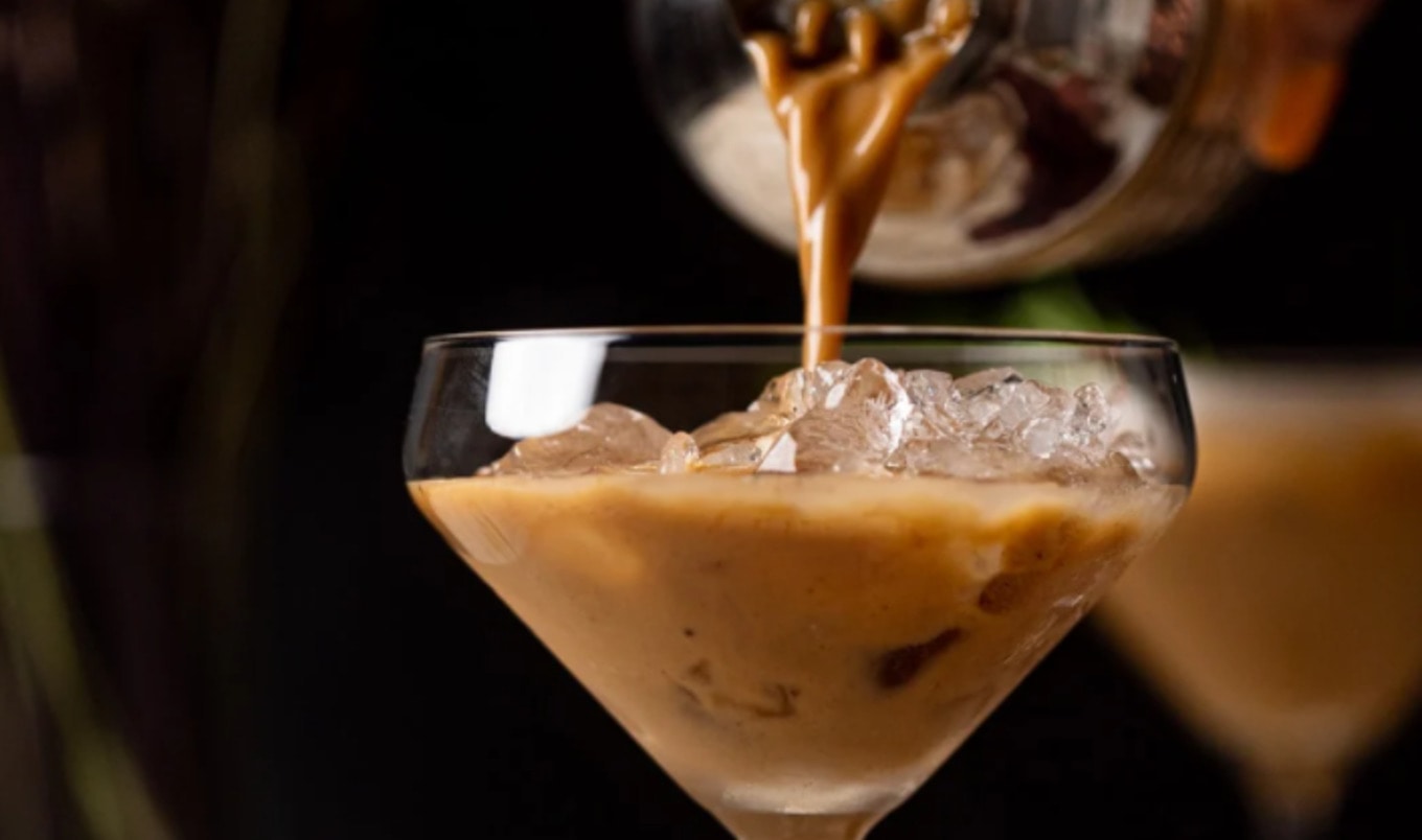 Creamy Vegan Espresso Martini Mocktail