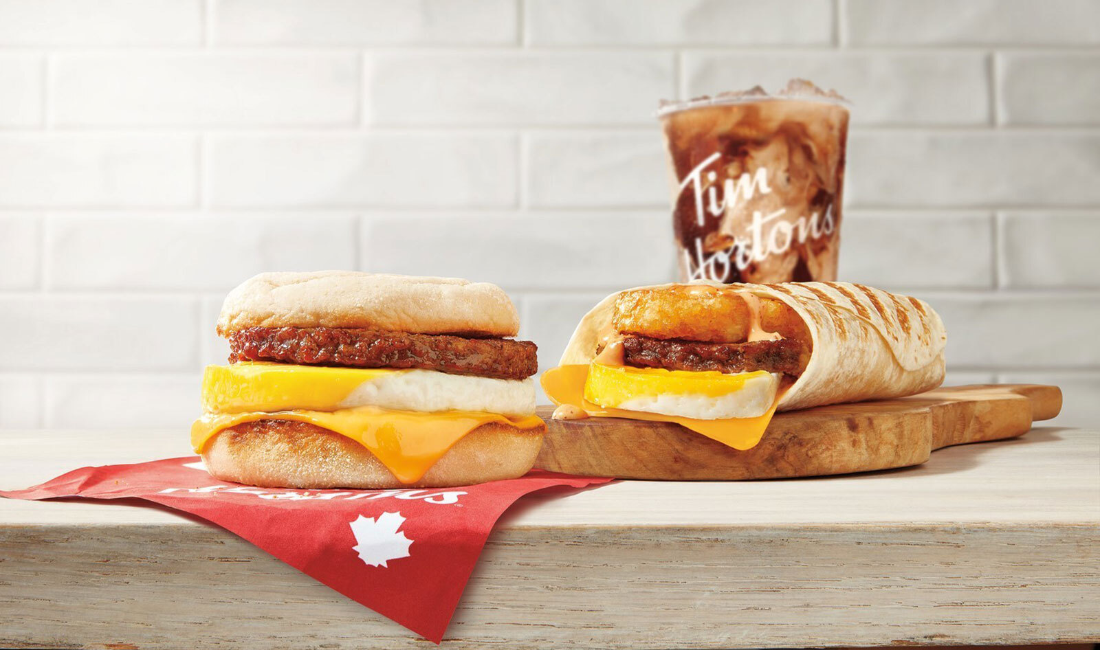 Tim Hortons Brings Back Plant-Based Meat Options With Impossible Sausage