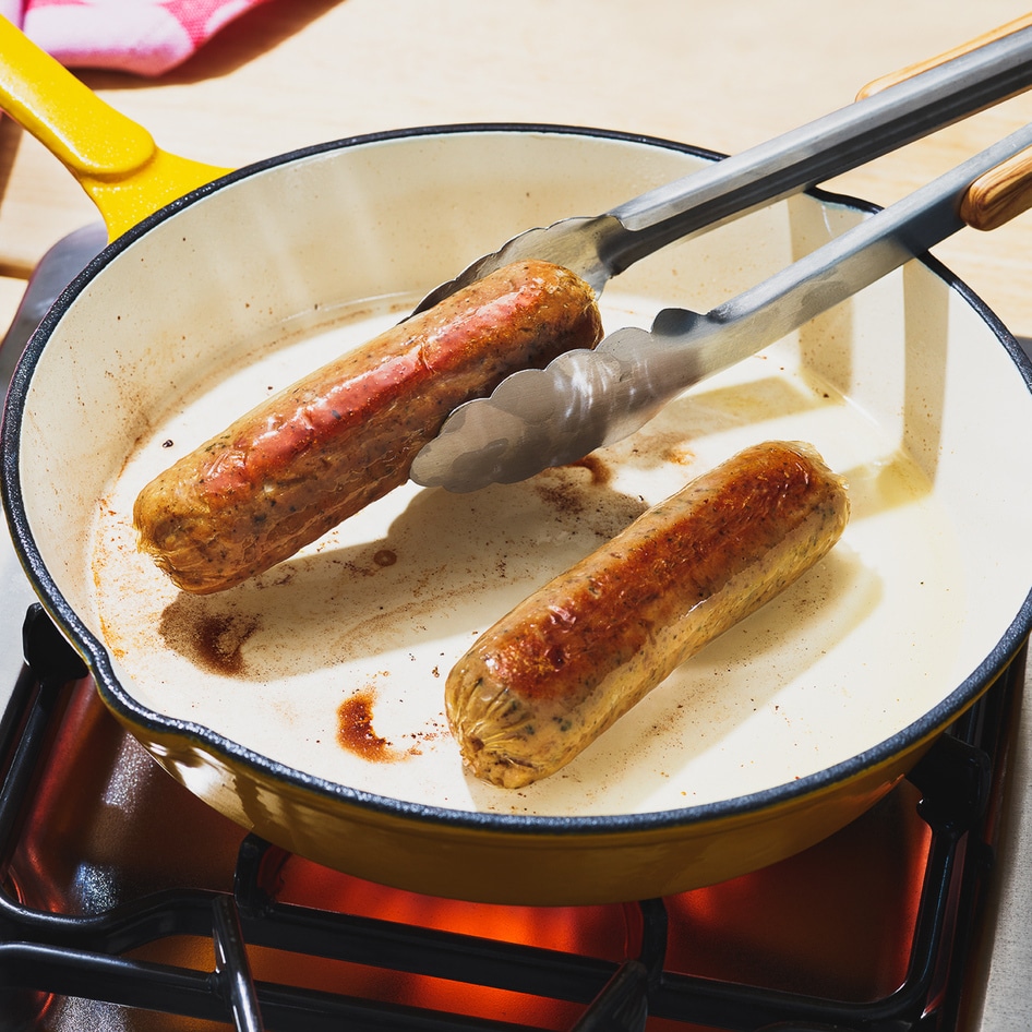 Impossible Foods' New Pork-Free Sausage Links Snap Just Like the Real Thing&nbsp;