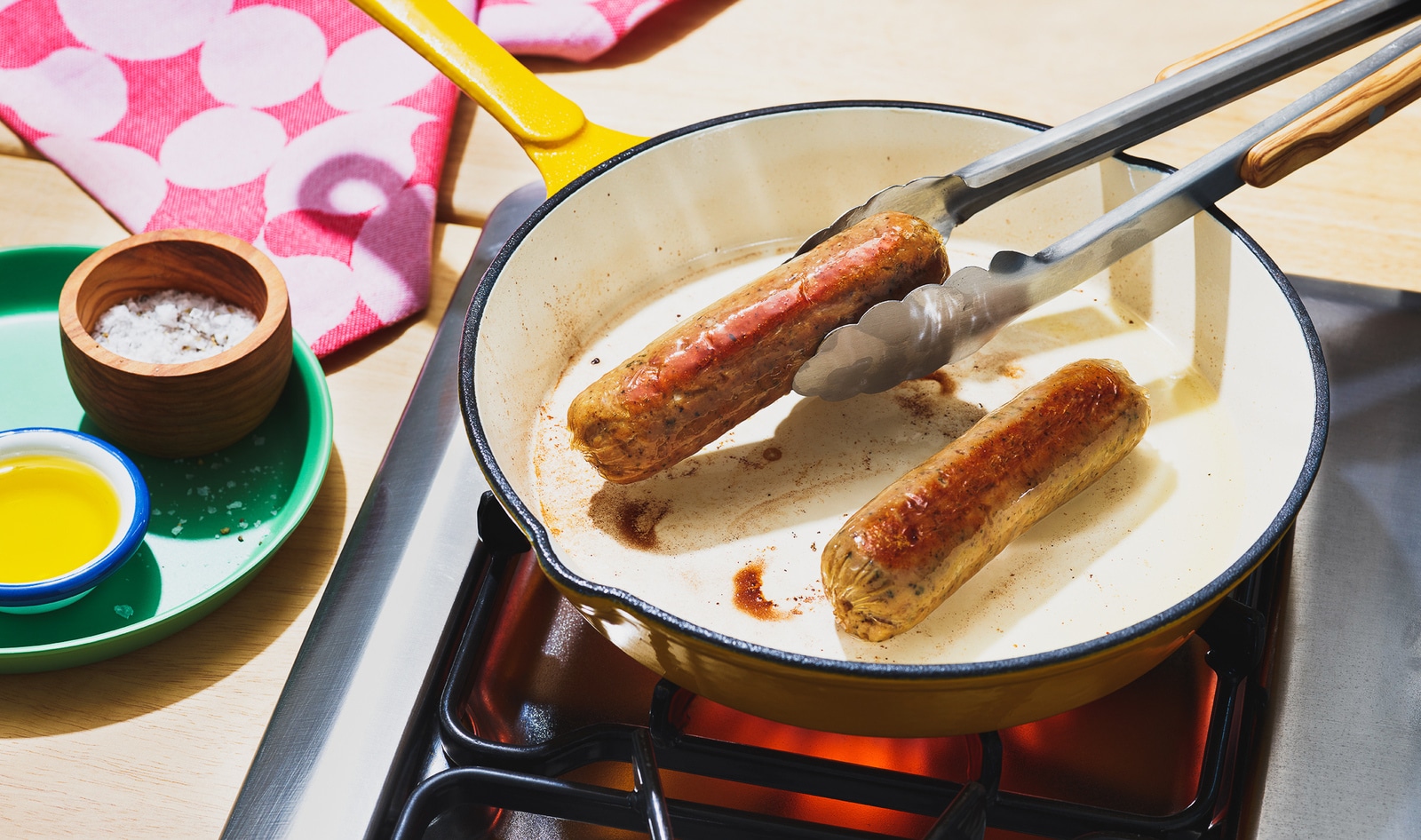 Impossible Foods' New Pork-Free Sausage Links Snap Just Like the Real Thing&nbsp;