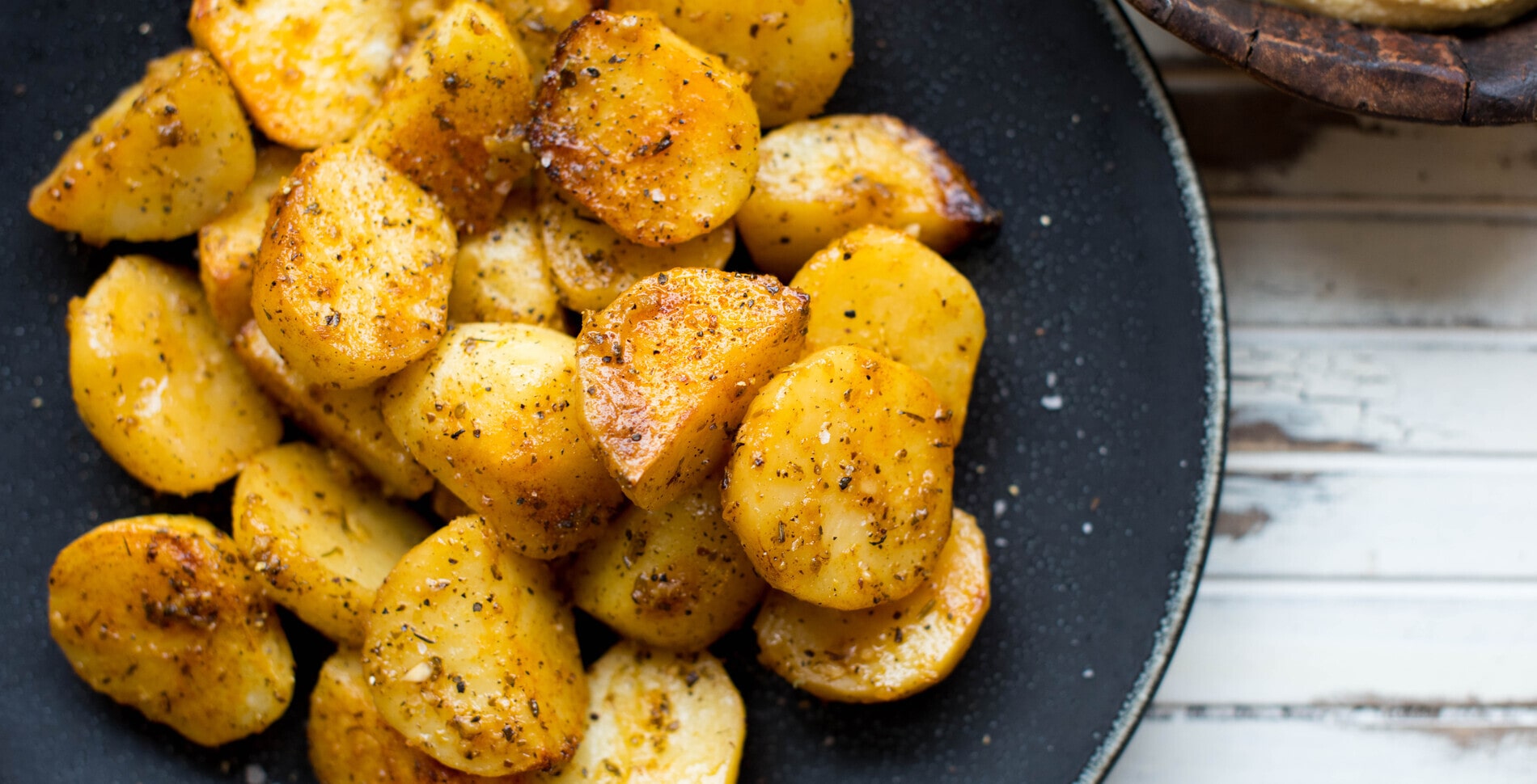 Greek Lemony Roasted Potatoes