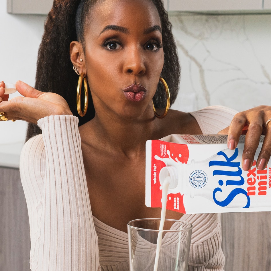Kelly Rowland Challenges TikTok Fans To Go Dairy-free