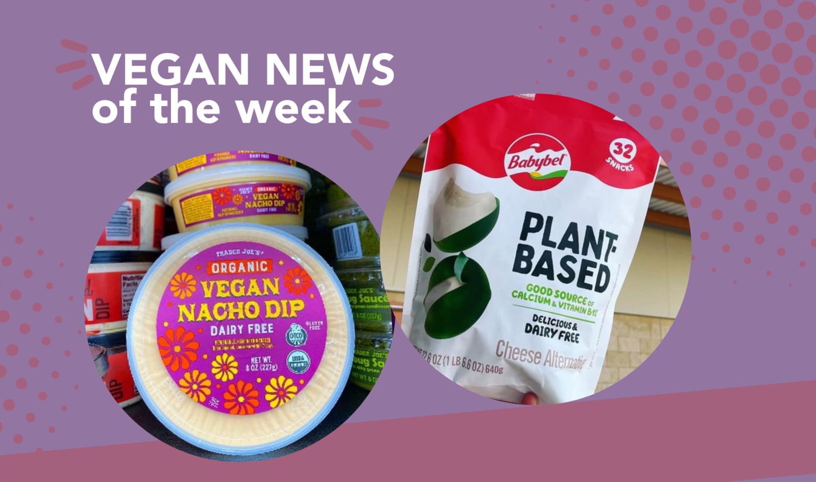 BabyBel Cheese In Bulk, TJ’s Nacho Dip, and More Vegan Food News of the Week