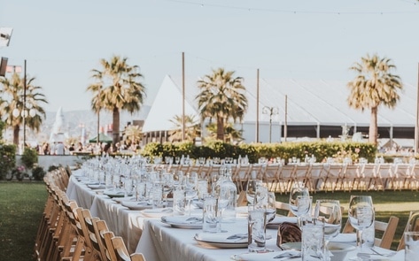 Coachella Hosts Its First Multi-Course Vegan Dinner With Outstanding in the Field